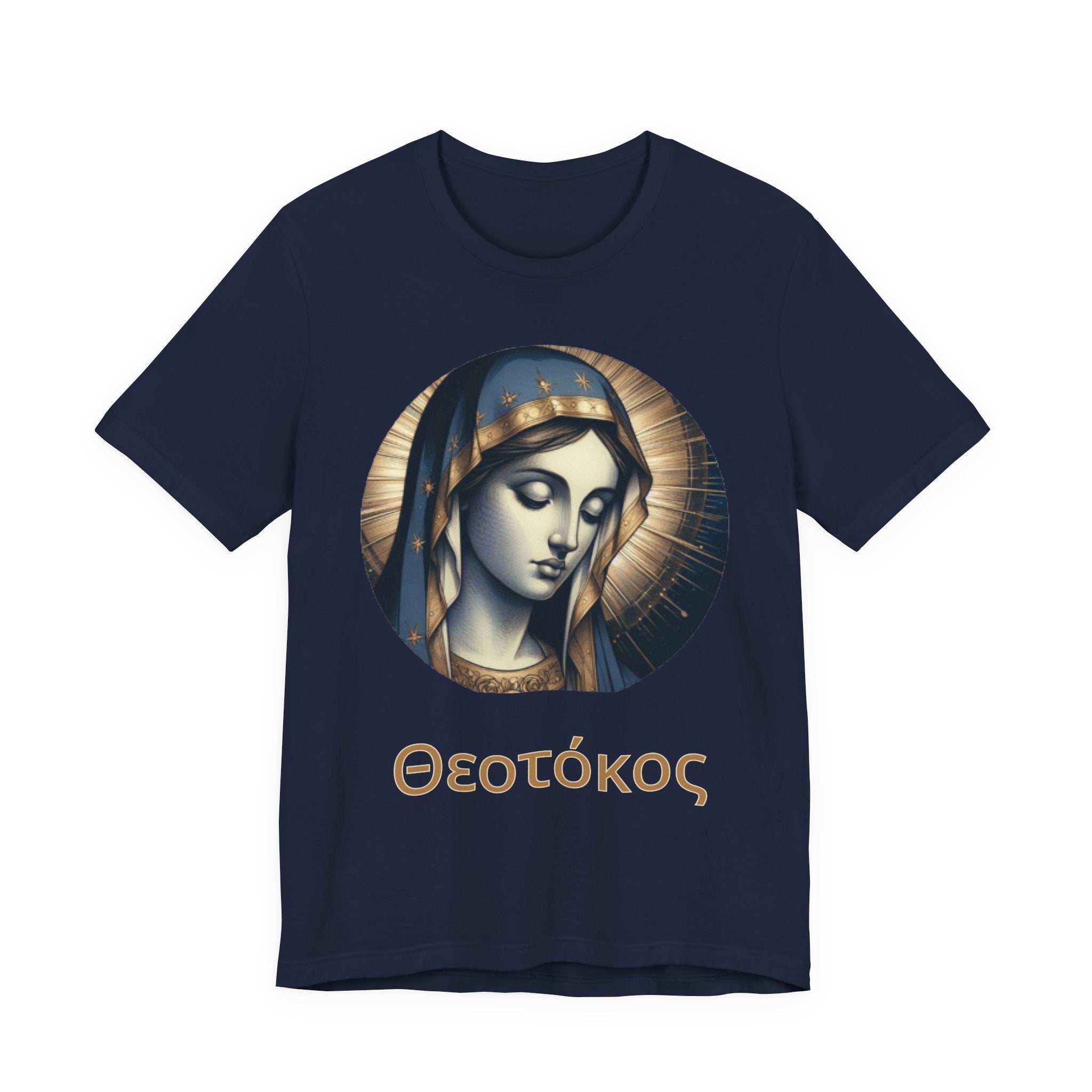 Virgin Mary Tee — Theotokos Icon T‑Shirt