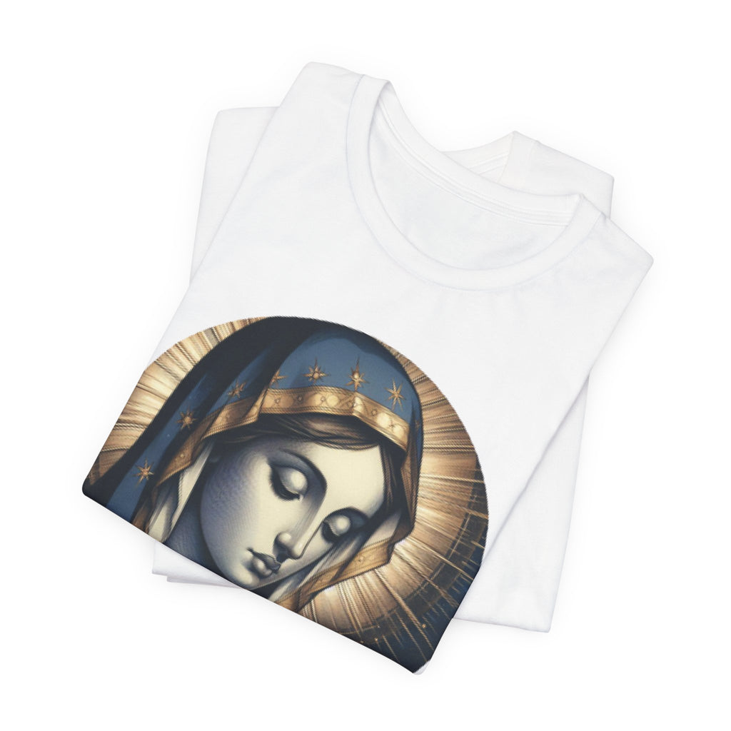 Virgin Mary Tee — Theotokos Icon T‑Shirt