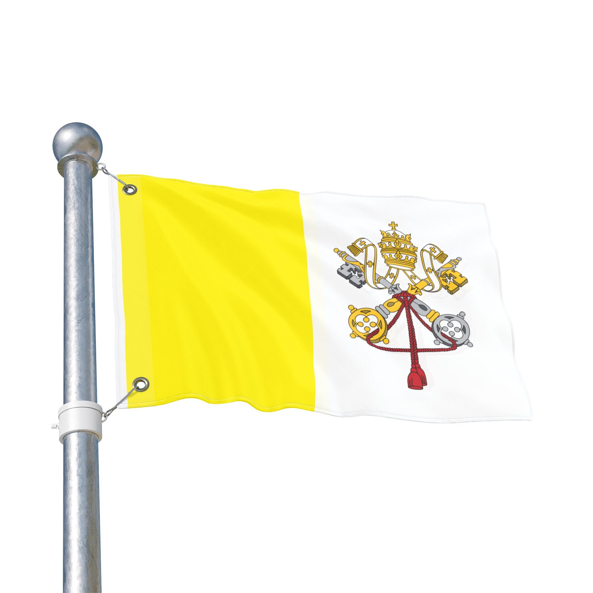 Vatican Double-Sided Flag - Authentic Decorative Banner for Home and Garden