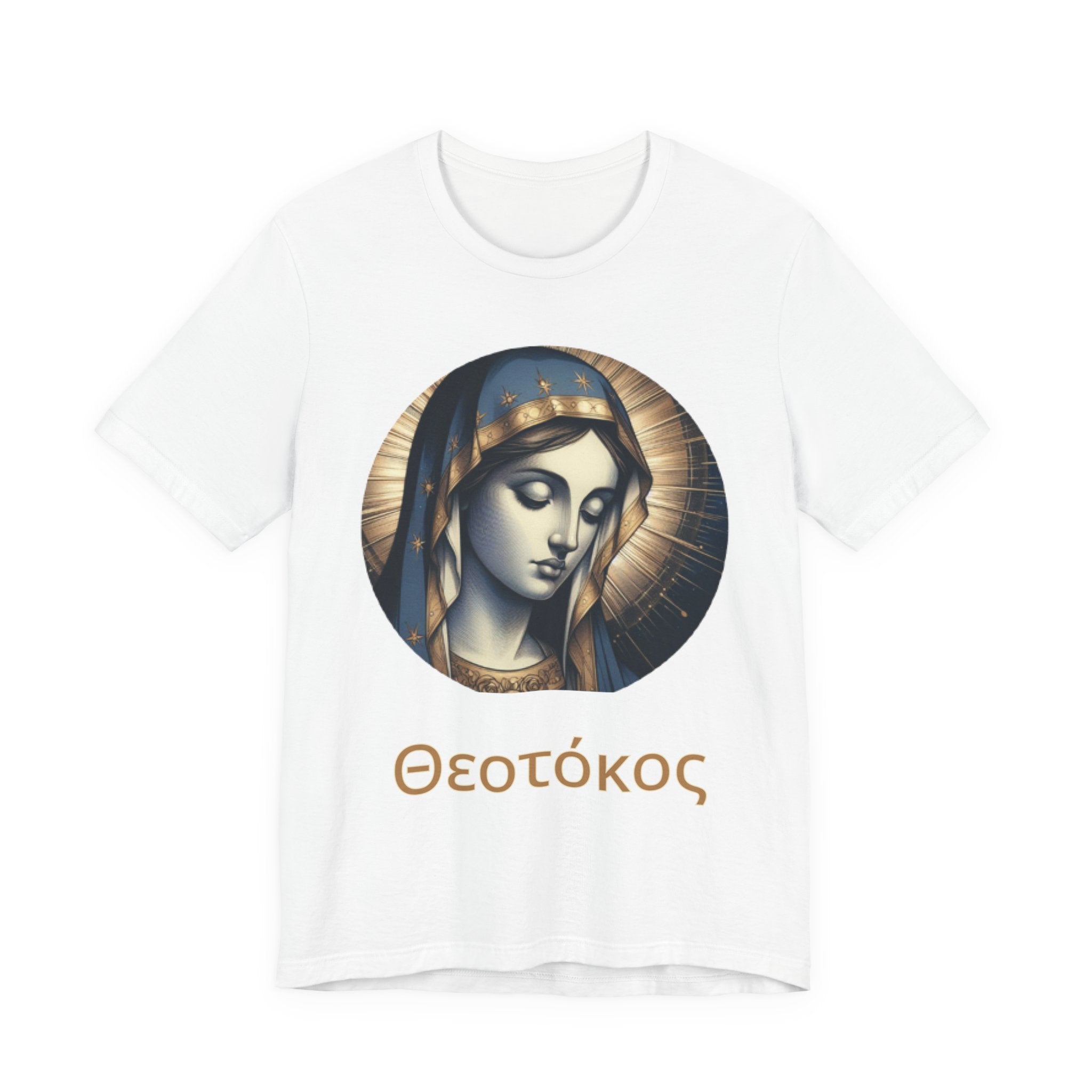 Virgin Mary Tee — Theotokos Icon T‑Shirt