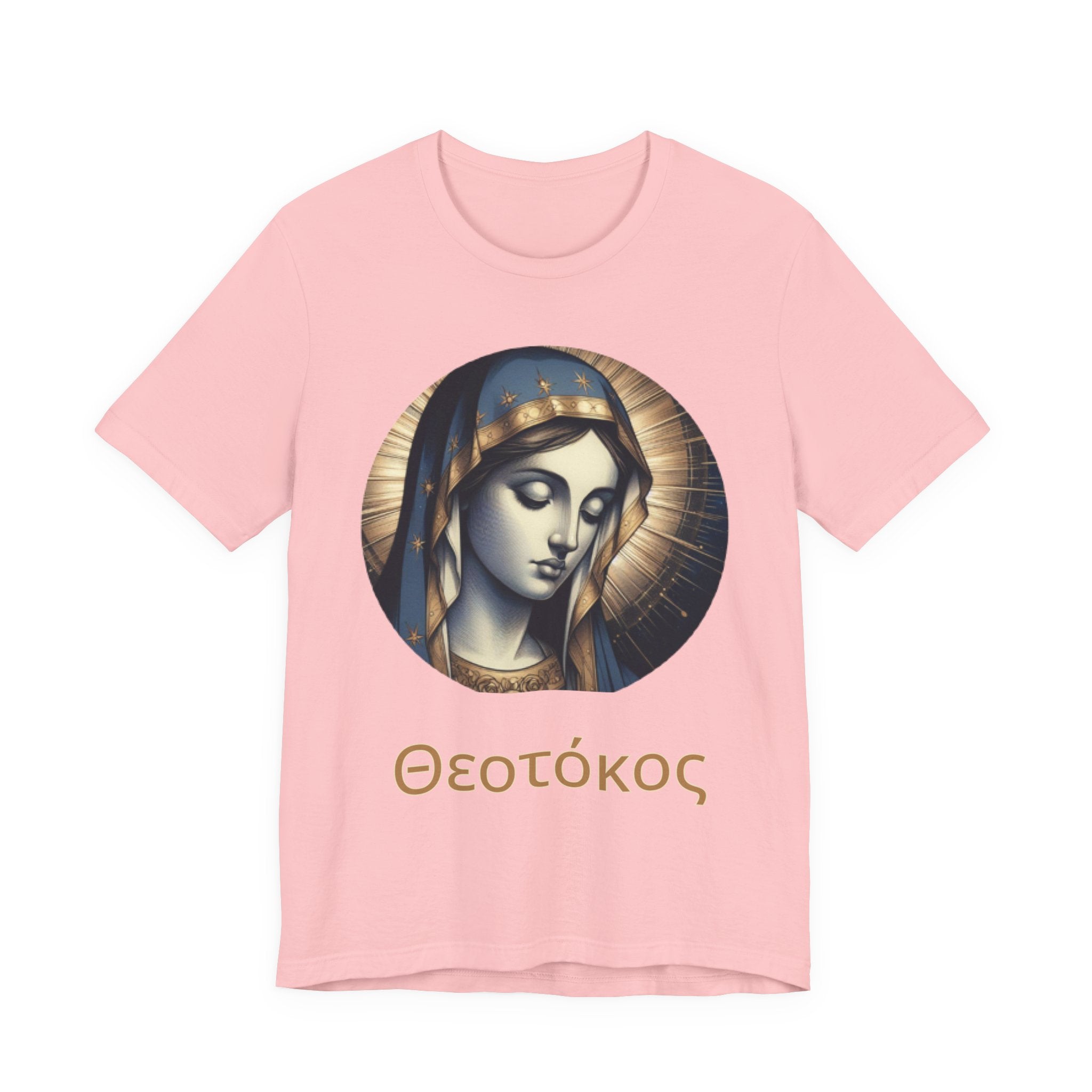 Virgin Mary Tee — Theotokos Icon T‑Shirt