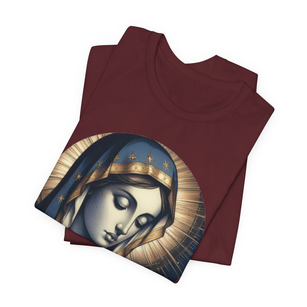 Virgin Mary Tee — Theotokos Icon T‑Shirt