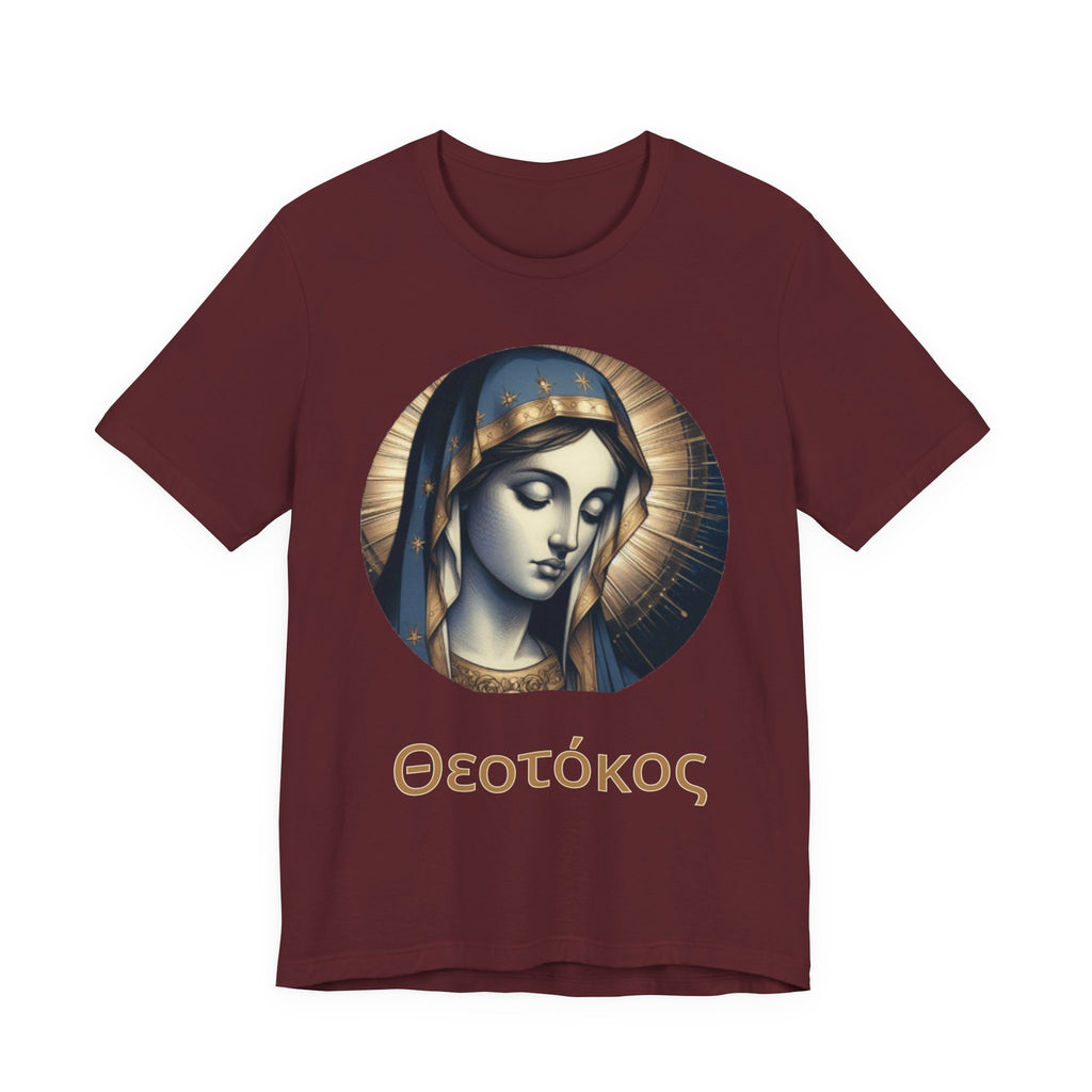 Virgin Mary Tee — Theotokos Icon T‑Shirt